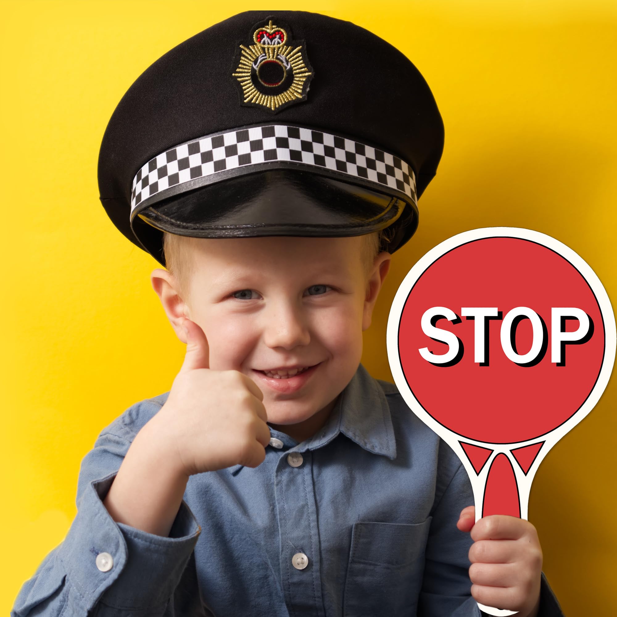 Stop & Go Traffic Sign - Double Sided Waterproof Crossing